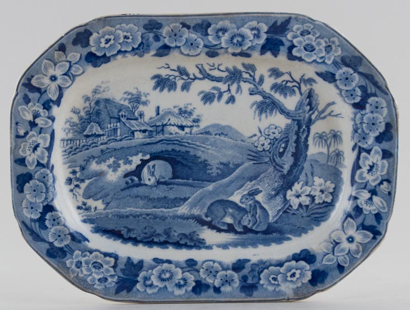 Platter small c1820